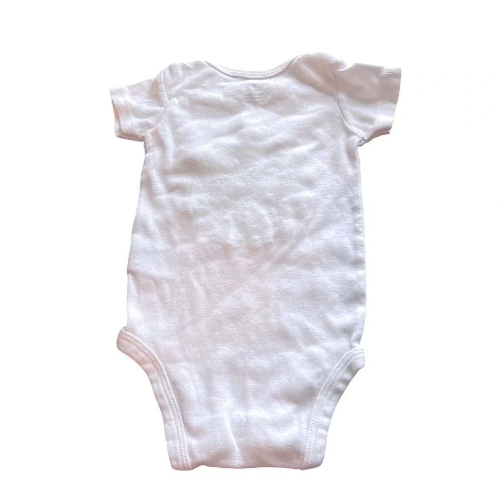 Carter's New Orleans Embroidered Water Meter Bodysuit White Green NOLA 3 Months